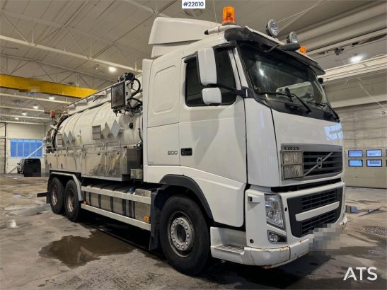 Volvo FH500 6x2 Suction/wash truck w/ Rolba body. 168,00 3292 2012 2
