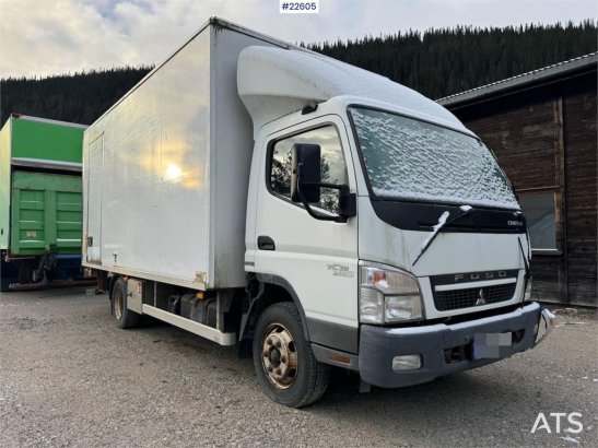 Mitsubishi Fuso 7C18 4x2 box truck with tail lift – repair ob Fuso 7C18 4x2 box truck with tail lift – repair ob 2010 2 im...