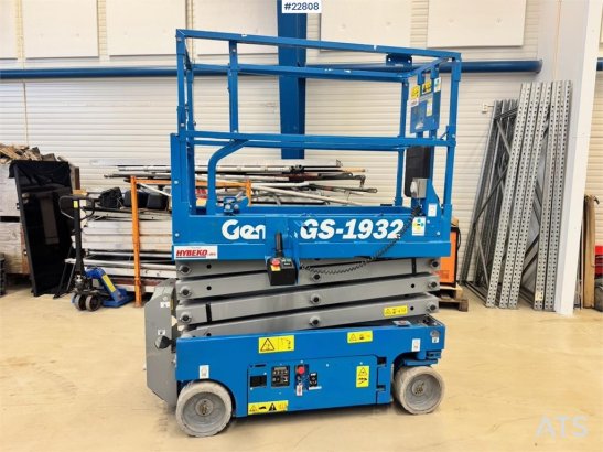 Genie GS-1932 Scissor Lift – Only 89 Hours! 4842 2019 2 Scissor Lifts