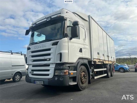 Scania R480 3 axle container truck with/ lift. New EU-app R480 3 axle container truck with/ lift. New EU-app 2008 2 image 31