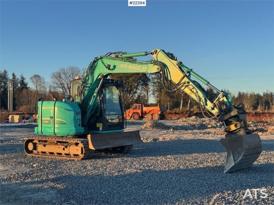 Kobelco SK75SR-3E Tracked Excavator – Rototilt – Grading B SK75SR-3E Tracked Excavator – Rototilt – Grading B 2016 2 Crawl...