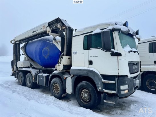 MAN TGS 35.480 8x4 Conveyor Belt Truck – Liebherr Body TGS 35.480 8x4 Conveyor Belt Truck – Liebherr Body 2008 2 image 31