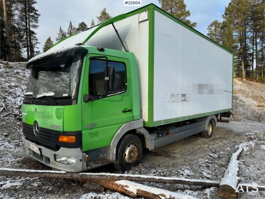 Mercedes-Benz Atego 815 4x2 box truck. Repair object. Atego 815 4x2 box truck. Repair object. 1999 2 image 61