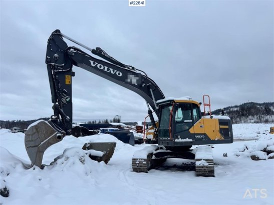 Volvo EC220EL Beltegraver – Rototilt – 2 skuffer – US er EC220EL Beltegraver – Rototilt – 2 skuffer – US er 2016 2 Crawler...
