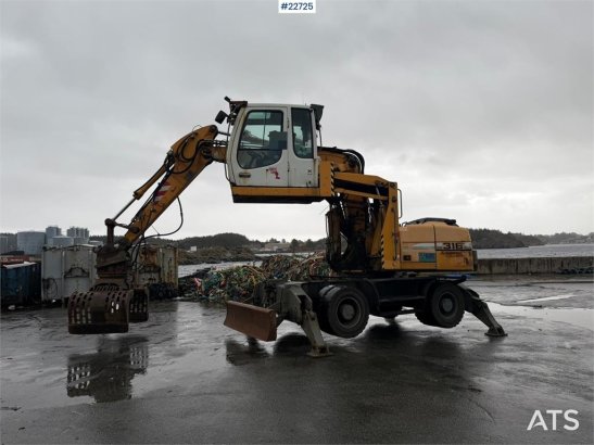 Liebherr A316 Litronic with sorting claw 6665 2009 2 Wheeled Excavators image 14