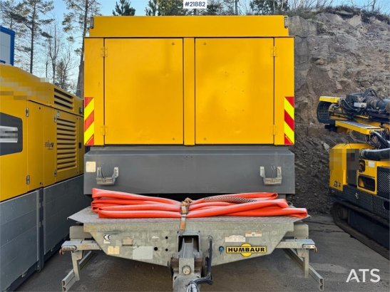 Atlas Copco Y35 Air Compressor on Humbaur chassis. Y35 Air Compressor on Humbaur chassis. 2018 2 Compressors image 16