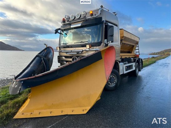 Mercedes-Benz Actros 2848 4x4+2 snow rigged hook truck w/ 20t ho Actros 2848 4x4+2 snow rigged hook truck w/ 20t ho 2011 2...