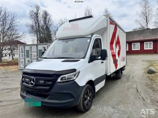 Mercedes-Benz Sprinter with full side opening – 8-pallet – 170 h Sprinter with full side opening – 8-pallet – 170 h 2022 2...