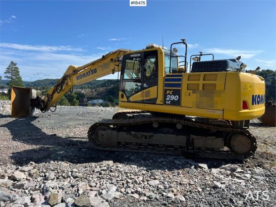 Komatsu PC290LC-11 excavator w/ rotortilt-sanding bucket-D PC290LC-11 excavator w/ rotortilt-sanding bucket-D 2018 2 Crawl...
