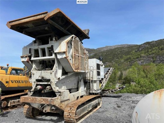 Haahjem ctc 110 crusher w/side conveyor and screen. WATCH Haahjem ctc 110 crusher w/side conveyor and screen. WATCH 1986 2...