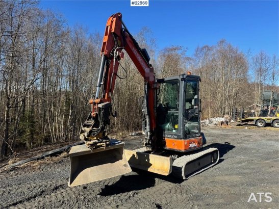 Hitachi ZX38U-6 Mini Excavator – Rototilt – 3 Buckets – Hy ZX38U-6 Mini Excavator – Rototilt – 3 Buckets – Hy 2019 2 image 16
