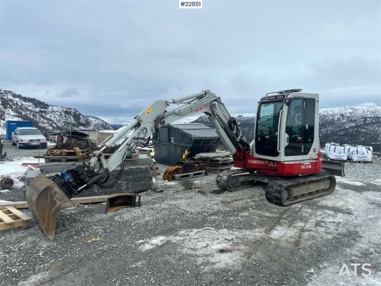 Takeuchi TB153FR excavator w/ 3 buckets and grapple cassett TB153FR excavator w/ 3 buckets and grapple cassett 2017 2 imag...
