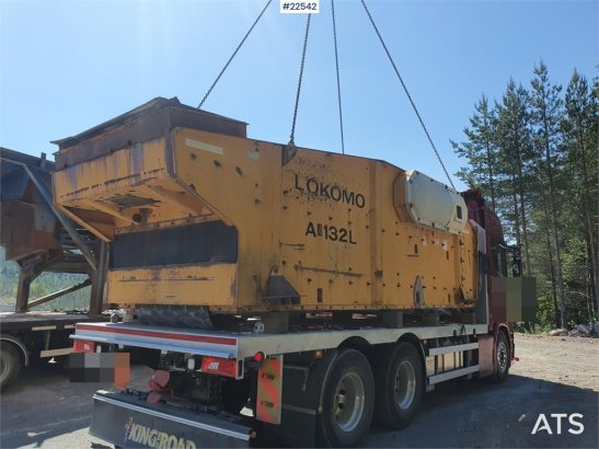 Lokomo A 132 L sikt med fjærer og ramme LOKOMO A 132 L sikt med fjærer og ramme 2 image 9