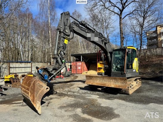 Volvo ECR145EL crawler excavator – Rototilt – 3 buckets ECR145EL crawler excavator – Rototilt – 3 buckets 2019 2 Crawler E...