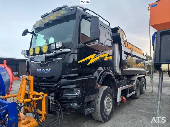 MAN TGS 28.510 6x4 snow plow tipper truck – underbody TGS 28.510 6x4 snow plow tipper truck – underbody 2022 2 Tipper trucks