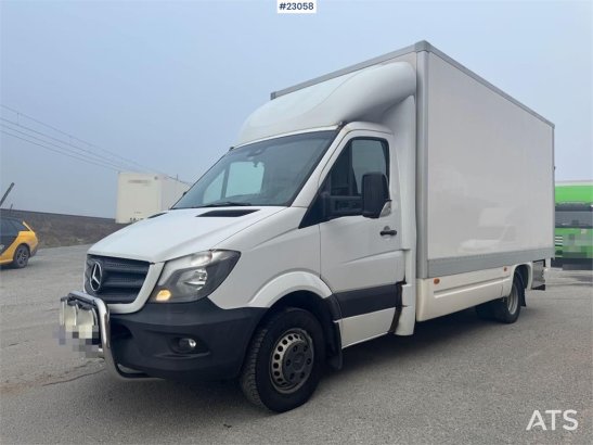 Mercedes-Benz Sprinter 5198 4x2 box truck with tail lift and sid Sprinter 5198 4x2 box truck with tail lift and sid 2016 2...