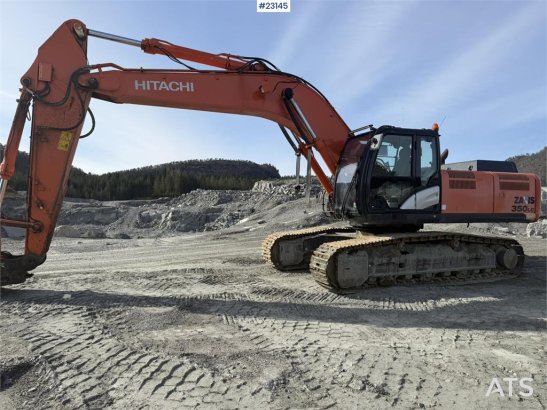 Hitachi ZX350LC-5B excavator with a tooth bucket ZX350LC-5B excavator with a tooth bucket 2013 2 Crawler Excavators