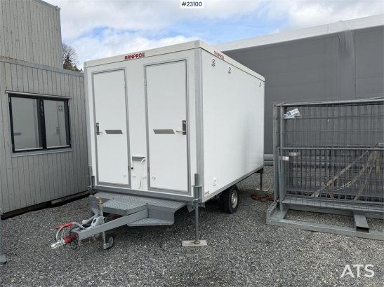 Arnpro Hjulbrakke m/ oppholdsrom og toalett Arnpro Hjulbrakke m/ oppholdsrom og toalett 2