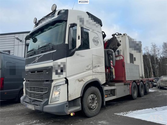 Volvo Fh540 Tridem crane truck w/ 31 t/m Fassi crane wit 3294 2017 2 Crane trucks image 121