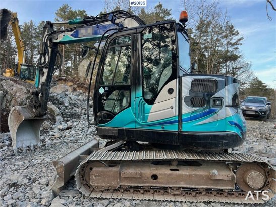 Hitachi zx85us-6 excavator w/ digging bucket, hydraulic sa zx85us-6 excavator w/ digging bucket, hydraulic sa 2019 2 Crawl...