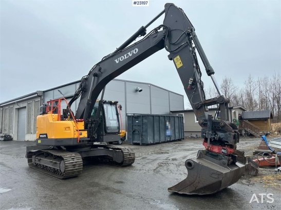 Volvo ECR235EL crawler excavator w/ sanding tray, rototi ECR235EL crawler excavator w/ sanding tray, rototi 2017 2 Crawler...