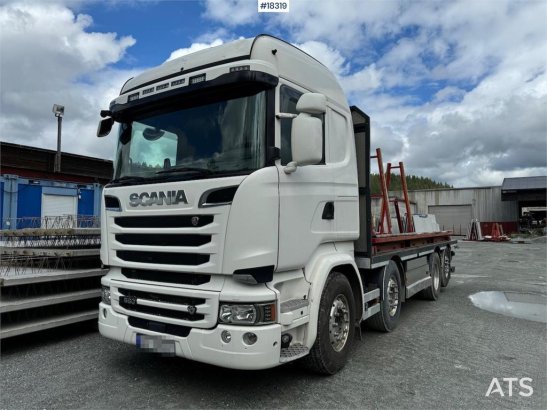 Scania R580 8x2 flatbed truck R580 8x2 flatbed truck 2017 2 image 16