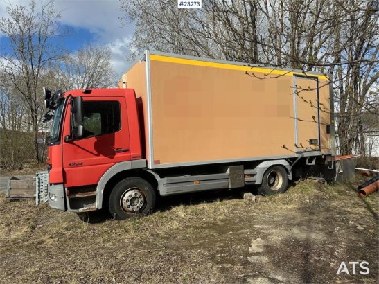 Mercedes-Benz Atego box truck w/ insulated cabinet and interior Atego box truck w/ insulated cabinet and interior 2008 2 i...