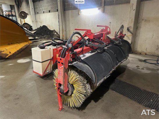 Tokvam FK broom with wheel loader attachment or tractor a Tokvam FK broom with wheel loader attachment or tractor a 2 imag...