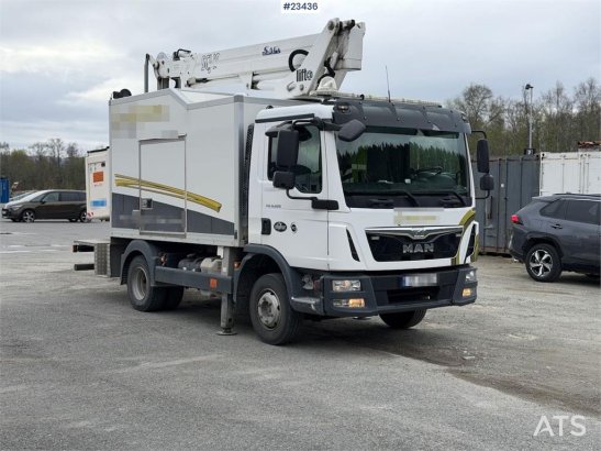 MAN TGL 8.220 4x2 lift truck w/ 2016 Safi SCJ 18 lift, TGL 8.220 4x2 lift truck w/ 2016 Safi SCJ 18 lift, 2017 2 image 16