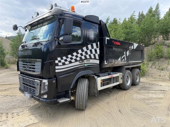 Volvo FH16-600 6x4 tipper truck. – Recently replaced clu 590 2013 2 Tipper trucks image 14