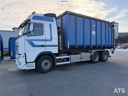 Volvo FH500 6x2 hook truck with 24t joab hook, 35m³ cont 3292 2010 2 image 31