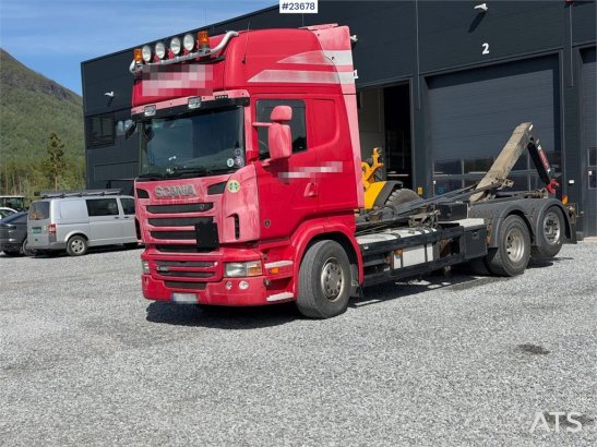 Scania R480 6x2 hook truck w/ crane hydraulics and replac R480 6x2 hook truck w/ crane hydraulics and replac 2011 2 image 16