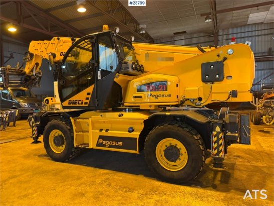 Dieci Pegasus 50.21 telescopic forklift for sale with a Dieci Pegasus 50.21 telescopic forklift for sale with a 2016 2 For...