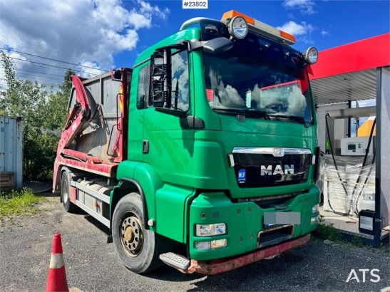 MAN TGS 18.360 4x2 hooklift truck with 2 containers WA TGS 18.360 4x2 hooklift truck with 2 containers WA 2013 2 image 16