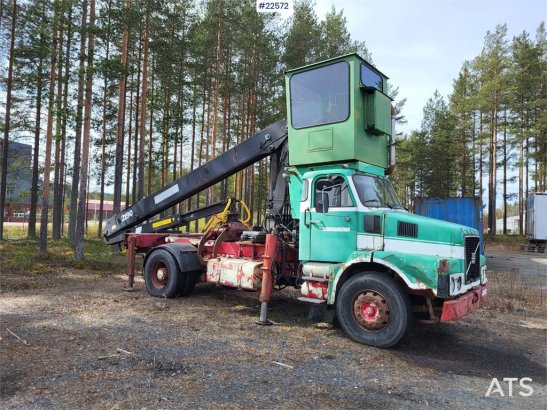 Volvo Skid Steer Loader w/ Jonsred Crane Skid Steer Loader w/ Jonsred Crane 1996 2 Crane trucks image 46