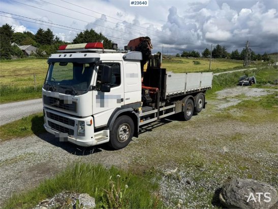 Volvo FM 6x2 crane truck with tipper and a 20t/m Palfing FM 6x2 crane truck with tipper and a 20t/m Palfing 2006 2 Crane t...