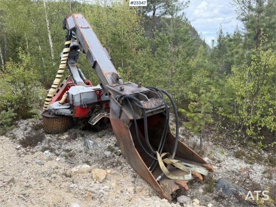 Log Max 7000XT harvesting attachment for excavators, compl LOG MAX 7000XT harvesting attachment for excavators, compl 2008...