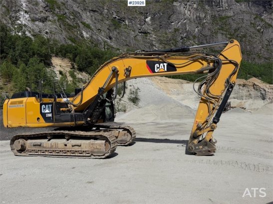 CAT 336EL Excavator with Digging Bucket 44 2012 2 Crawler Excavators image 16