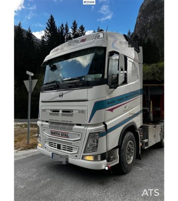 Volvo FH500 truck with a 24 t/m Palfinger crane 590 2020 2 Crane trucks