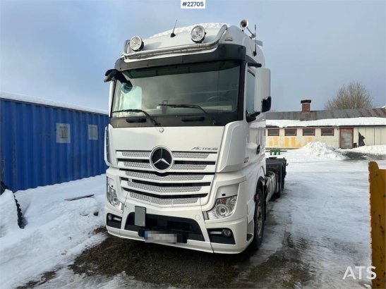 Mercedes-Benz Actros 2551 6x2 Container Truck - ADR Rigged - San Mercedes-Benz Actros 2551 6x2 Container Truck - ADR Rigge...