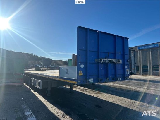 Faymonville telemax flatbed semi trailer w/ 27 meter extension Faymonville telemax flatbed semi trailer w/ 27 meter extens...