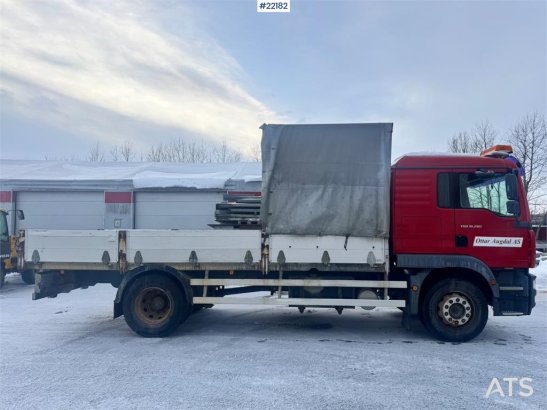 MAN TGM 18.280 flatbed truck. 87,000 km! WATCH VIDEO TGM 18.280 flatbed truck. 87,000 km! WATCH VIDEO 2006 2