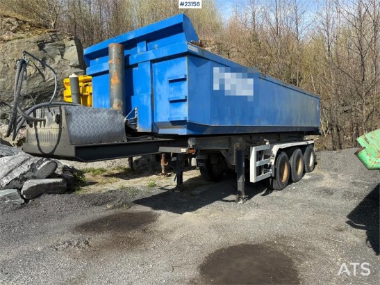 Maur Bilpåbygg 3 axles and tipping semi-trailer for sale as a rep Maur bilpabygg 3 axles and tipping semi-trailer for sale...