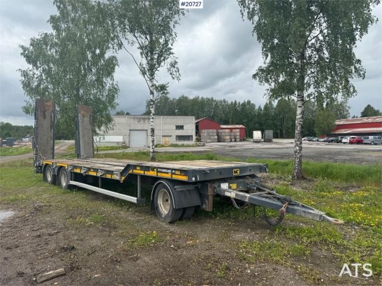 NC engineering Machine trailer w/ hydraulic driving b NC engineering Machine trailer w/ hydraulic driving b 2021 2