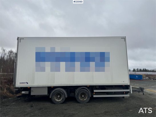 Schmitz Cargobull 2-axle box trailer with Carrier refrigeration unit Schmitz Cargobull 2-axle box trailer with Carrier ref...
