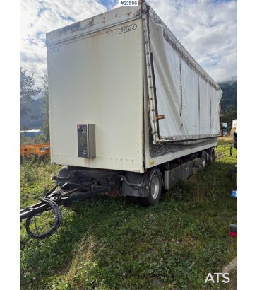 Tyllis trailer with chip body and tipper – hydraulic side Tyllis trailer with chip body and tipper – hydraulic side 2009 2
