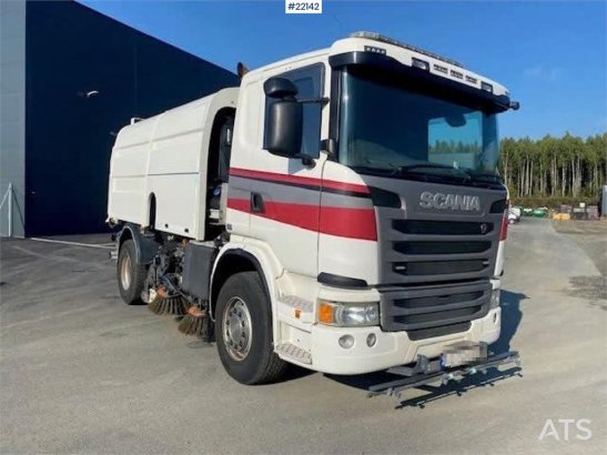 Scania G410 feiebil med Val-Air Bal'Hydro påbygg G410 feiebil med Val-Air Bal'Hydro påbygg 2015 2