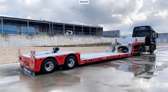 FGM Well Trailer with Winch, Extensions, Ramps and FGM FGM Well Trailer with Winch, Extensions, Ramps and FGM 2023 2 Lowlo...