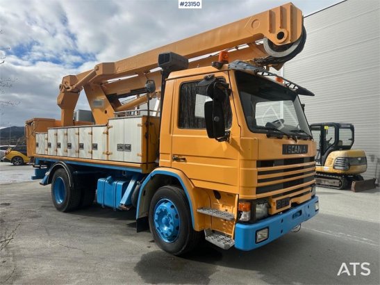 Scania 82m lift truck w/ Simon cara 170 - Must see. WATCH 82m lift truck w/ Simon cara 170 - Must see. WATCH 1984 2 image 16