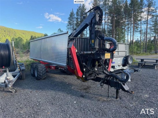 Igland 480 swingtrac timber trailer w/ Igland 56-85ss cra Igland 480 swingtrac timber trailer w/ Igland 56-85ss cra 2018 2...